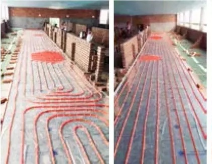 豬場空氣源熱泵地暖回型管的鋪管方式 豬場空氣源熱泵地暖回型管的鋪管方式